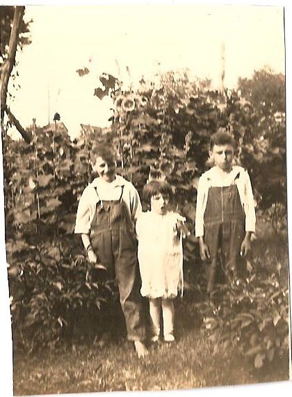 Albert and Edith Sandretto and Paul Girotti 